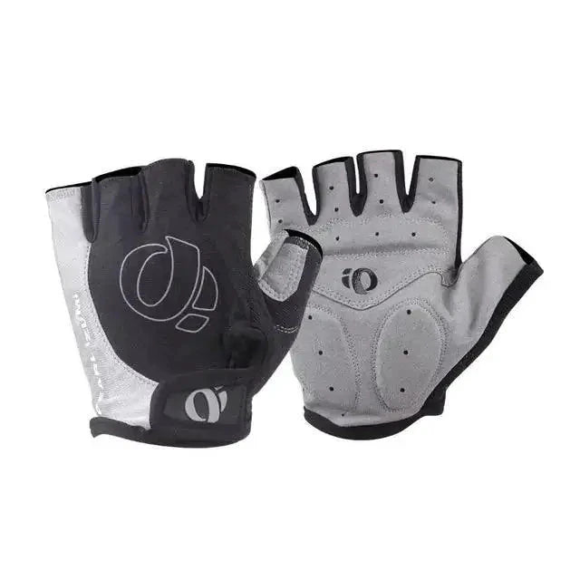 MANDOTOS RideGrip cycling gloves with padded palms, adjustable straps, and breathable fabric for comfortable biking.