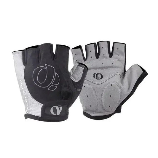 Mandotos RideGrip cycling gloves with padded palms and adjustable wrist straps, designed for comfortable biking.