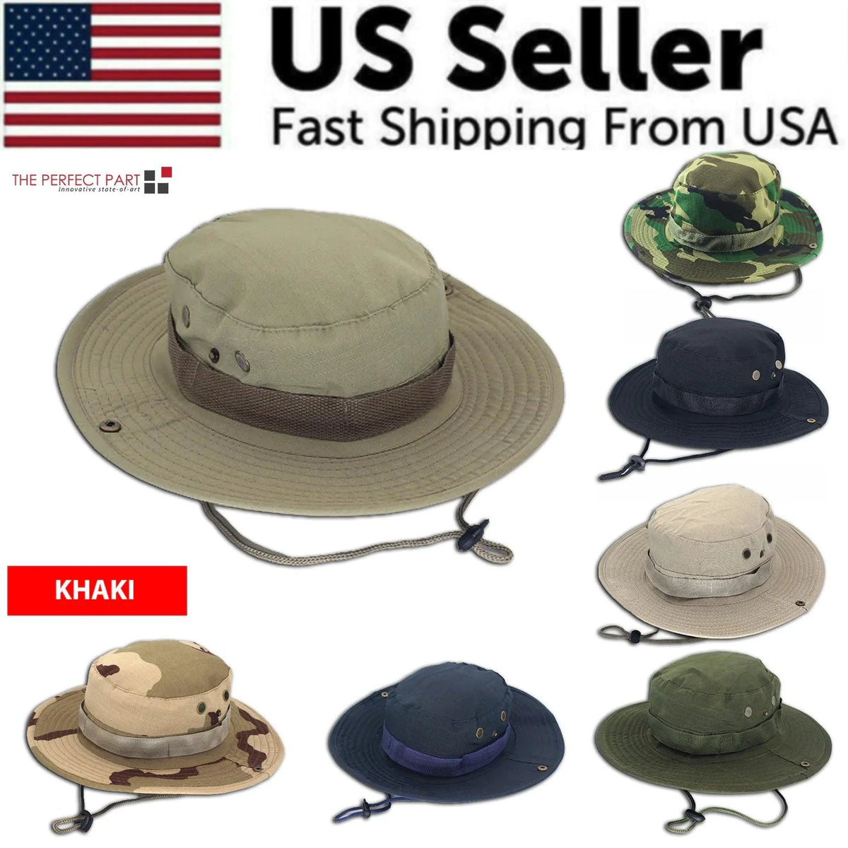 Mandotos safari camo sun hat with mesh boonie style, perfect for outdoor activities and sun protection.