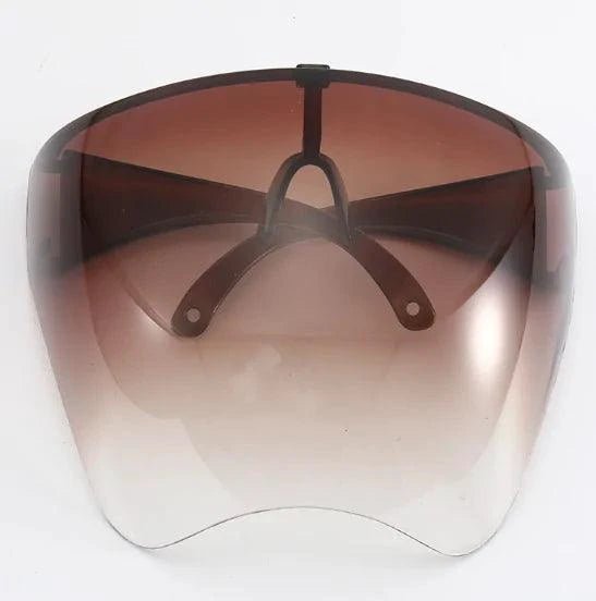 Mandotos shielding eyewear goggles with anti-fog safety glasses, clear lens and adjustable strap for protection.