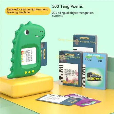Mandotos Soundastic Learning Card Toy with colorful cards and sound buttons for educational play and language development.