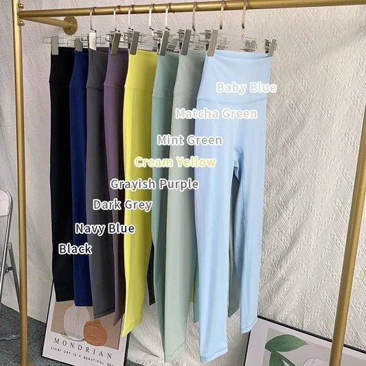 Mandotos high waist summer yoga leggings, breathable and quick-drying, ideal for fitness, running, cycling, and gym workouts.