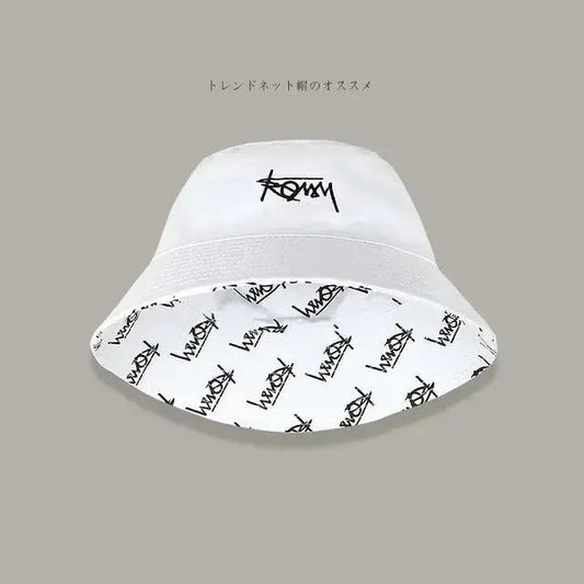 Mandotos men's Hawaiian bucket hat with tropical print, dual-style design, perfect for outdoor adventure and casual summer wear.