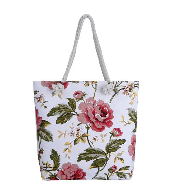 Twin-sided artistic canvas bag by MANDOTOS featuring vibrant, creative designs on durable fabric for stylish everyday use.