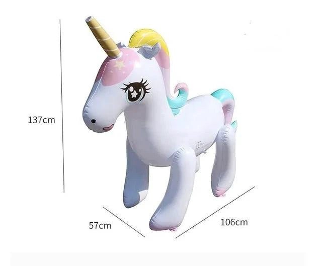 Mandotos Unicorn Magic Water Sprayer featuring a colorful unicorn design for fun, refreshing water spraying.