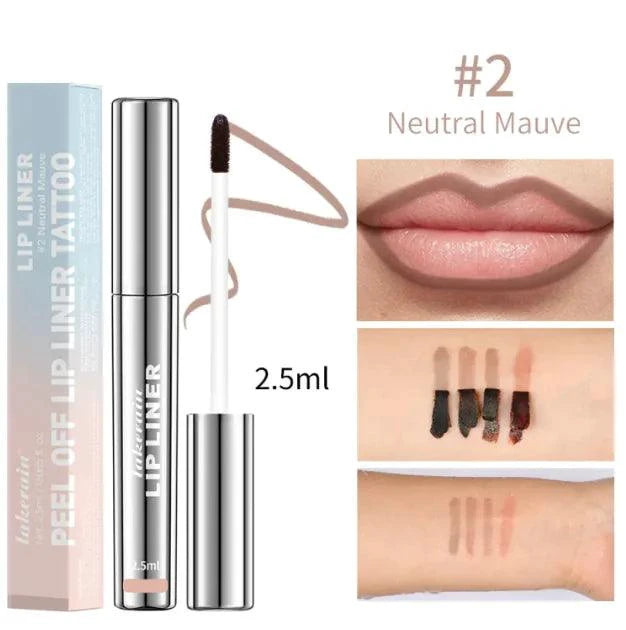 Mandotos Velvet Matte No-Transfer Lipstick in a sleek tube, showcasing its rich, smooth texture and deep matte finish.