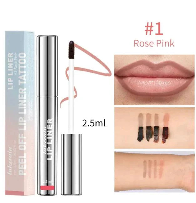 Mandotos Velvet Matte No-Transfer Lipstick in deep red with smooth, velvety finish, showcasing its sleek packaging and rich color.