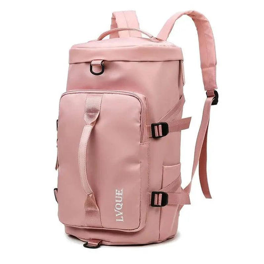 Mandotos waterproof gym and fitness backpack with outdoor travel and casual sport design, durable and stylish for active lifestyles.