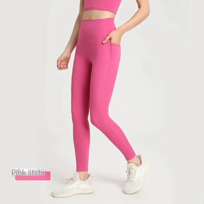 Mandotos women's dual-comfort athletic pants with a relaxed fit, featuring breathable fabric and sporty design for active wear.