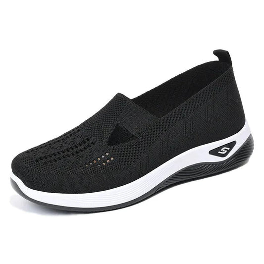 Women's Airy Mesh Sneakers by MANDOTOS featuring breathable mesh uppers and lightweight design for comfortable everyday wear.