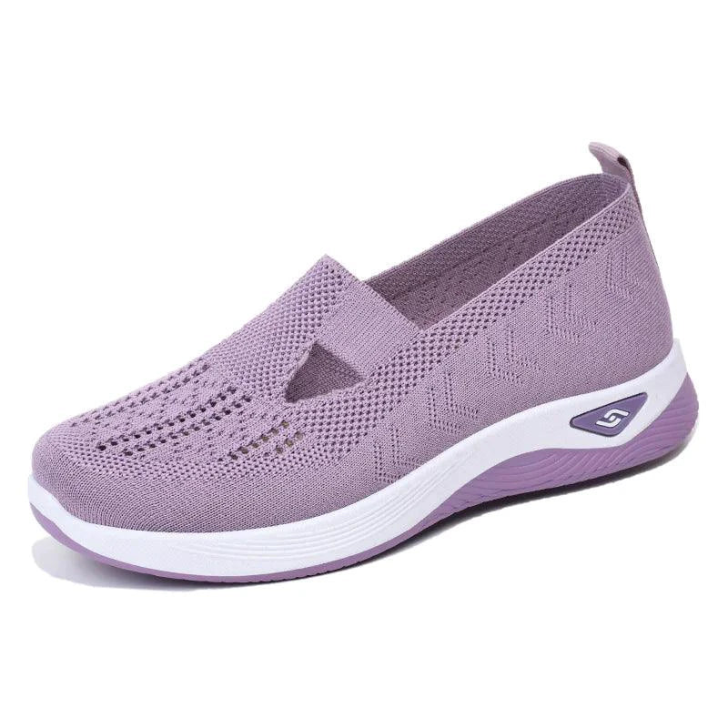 Mandotos women's airy mesh sneakers with breathable fabric and lightweight design, ideal for casual and athletic wear.