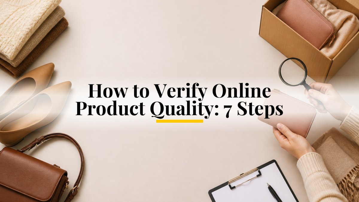 How to Verify Online Product Quality: 7 Steps