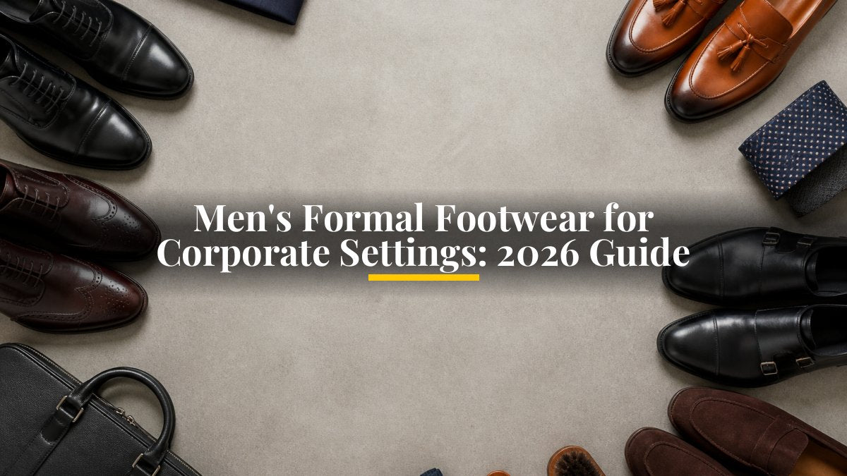 Men's Formal Footwear for Corporate Settings: 2026 Guide