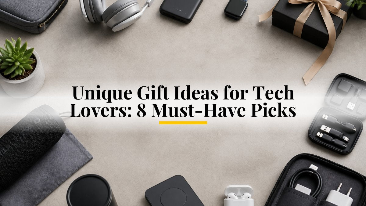 Unique Gift Ideas for Tech Lovers: 8 Must-Have Picks