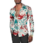 Festive Hawaiian Men's Polyester Shirt