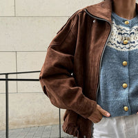 Women's Casual Zip Up Jacket