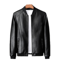Men's PU Leather Essential Jacket - Winter Style