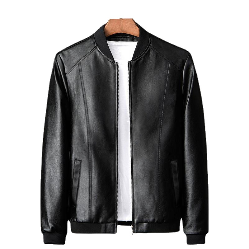 Men's PU Leather Essential Jacket - Winter Style