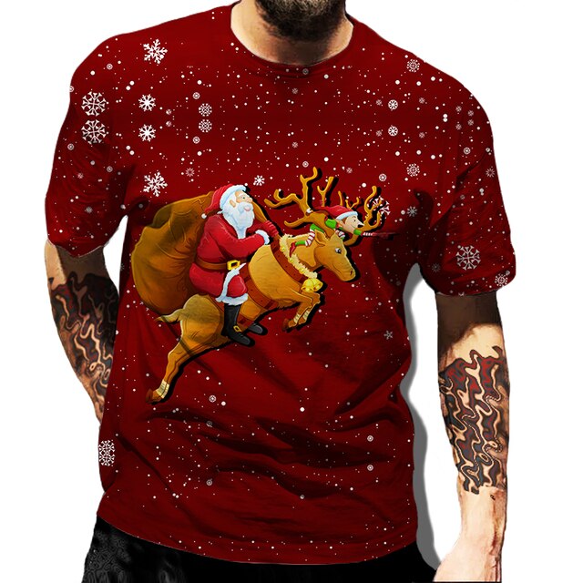 Festive Fun Men's Christmas Tee