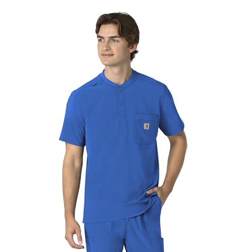 Carhartt Force Flex Men's Henley Scrub