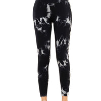5-Pack Tie Dye Cut-Out Leggings