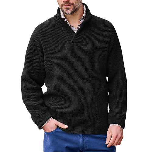Men's High Neck Classic Sweater