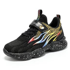 Ancient Energy boys' fashion mesh sneakers with a casual design, featuring breathable material and sporty style.