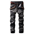 Retro Straight-Leg Tie-Dye Jeans