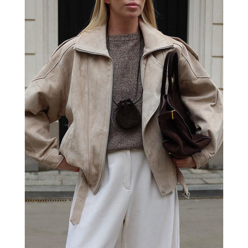 Women's Casual Zip Up Jacket
