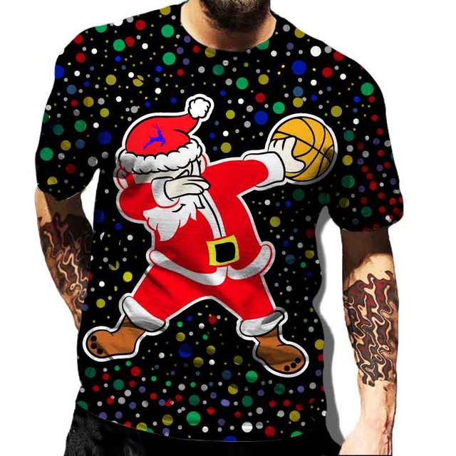 Festive Fun Men's Christmas Tee