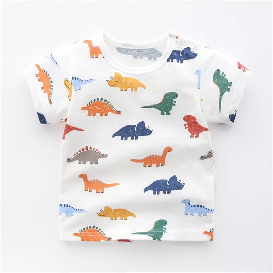 Children's cotton T-shirt by Ancient Energy featuring a comfortable fit and soft fabric, suitable for kids' casual wear.