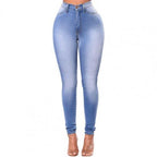 Chic High-Waist Urban Jeans