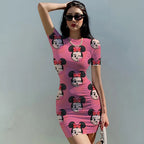 2023 Mickey Mouse Summer Dress for Women