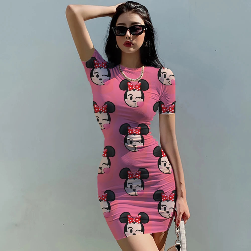 2023 Mickey Mouse Summer Dress for Women