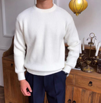 Men's Mid-Neck Knit Pullover