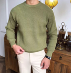 Men's Mid-Neck Knit Pullover