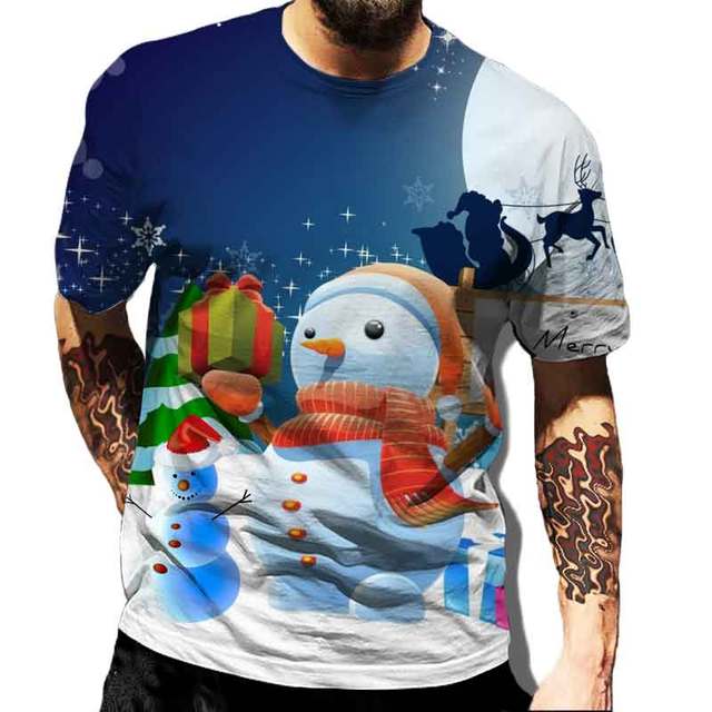 Festive Fun Men's Christmas Tee