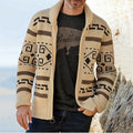Men's Elegant Long Sleeve Knit Cardigan