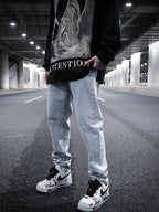 Casual Washed Distressed Jeans
