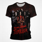 Michael Jackson 3D Street Style Men's Tee