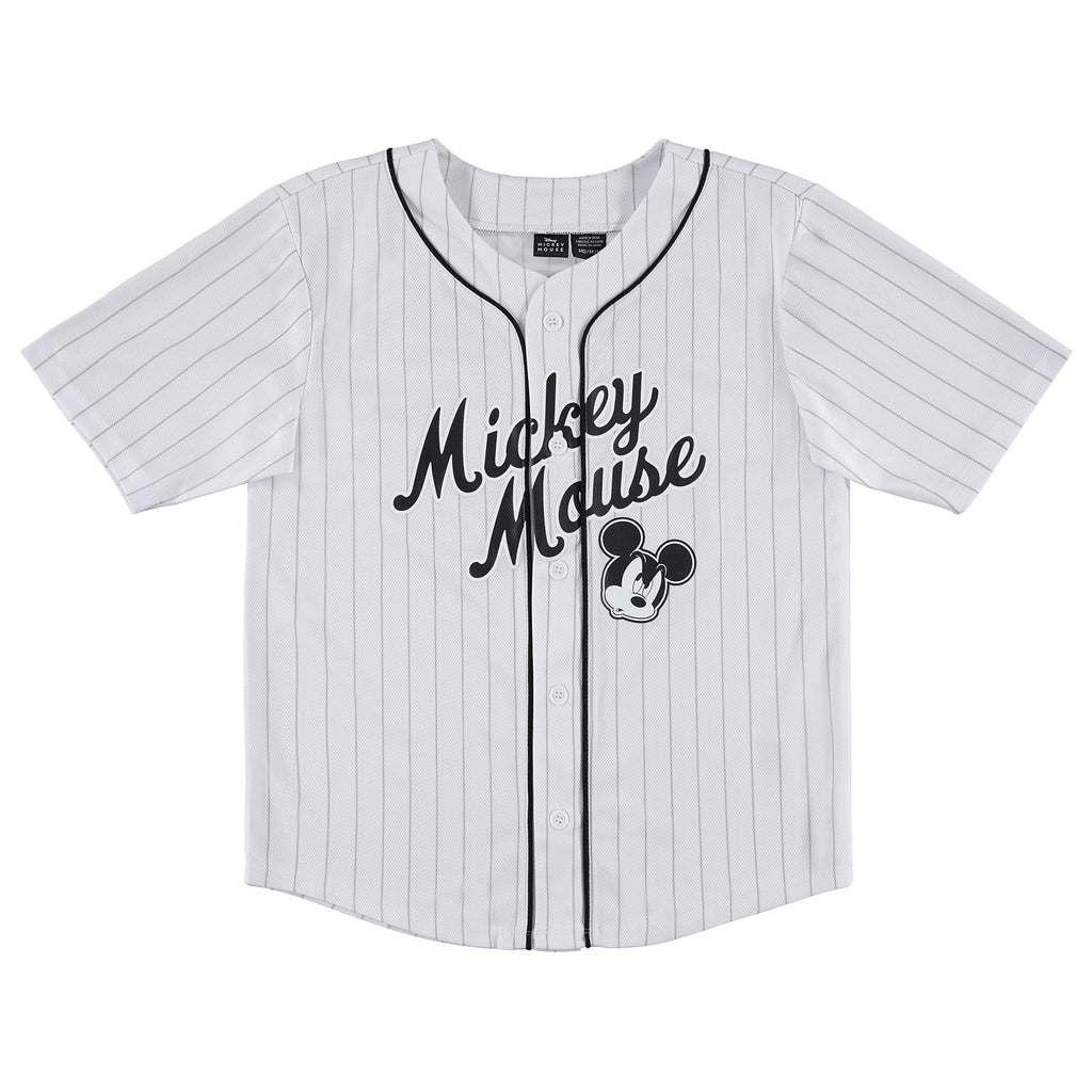 Mickey Mouse Boys Baseball Shirt - Classic Mesh Jersey