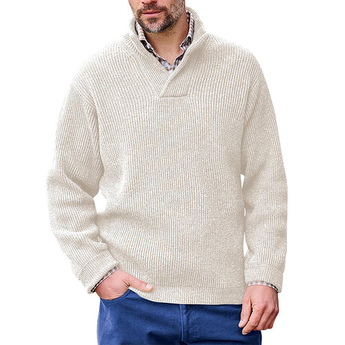 Men's High Neck Classic Sweater