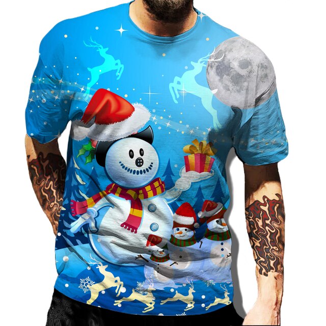 Festive Fun Men's Christmas Tee