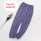 Comfy Cartoon Velvet Pajama Set