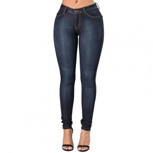 Chic High-Waist Urban Jeans