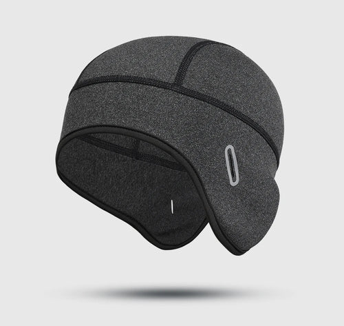 Winter Thermal Hats Fleece Beanies Ear Warmer Outdoor Sports Ski Snowboard Running Cycling Bike Soft Stretchy Cap Headwear Men