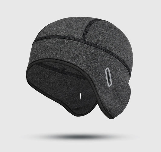 Winter Thermal Hats Fleece Beanies Ear Warmer Outdoor Sports Ski Snowboard Running Cycling Bike Soft Stretchy Cap Headwear Men