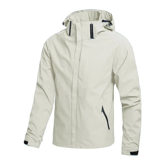 Men's Outdoor Waterproof Raincoat Lightweight Cycling Coat with Hood Streetwear Hiking Windproof Jacket Climbing Outdoor Jackets