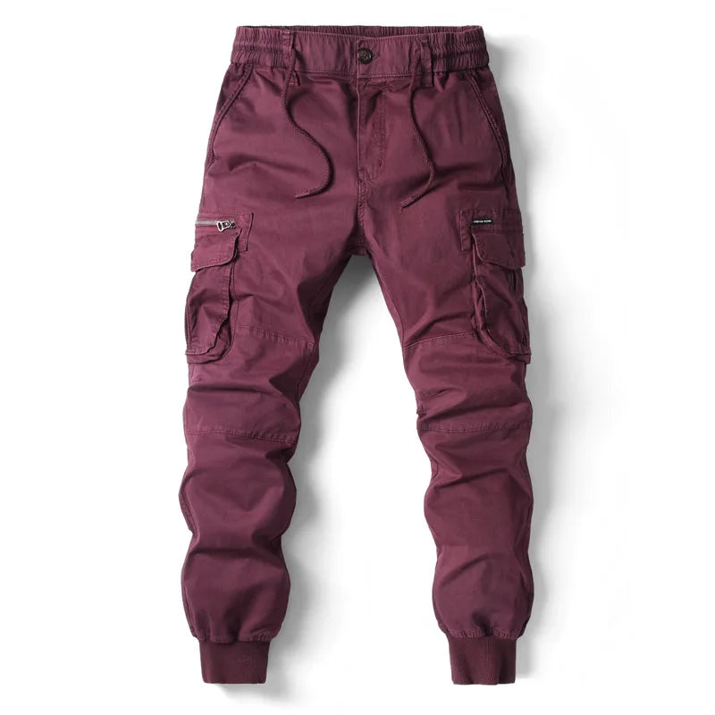 New Cargo Pants Men Jogging Casual Pants Cotton Full Length Tactical Military Pants Trousers