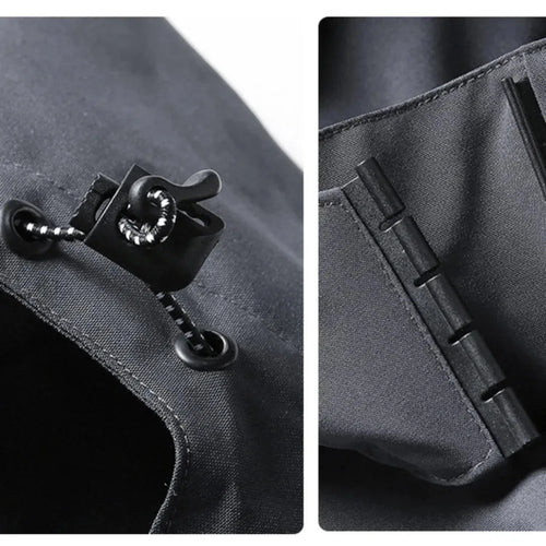 Men's Outdoor Waterproof Raincoat Lightweight Cycling Coat with Hood Streetwear Hiking Windproof Jacket Climbing Outdoor Jackets
